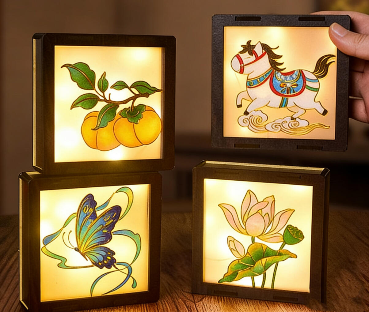 D04: Cloisonné Enamel Glowing Night Light DIY Experience ( Duration 2 hours, 16 years old above)