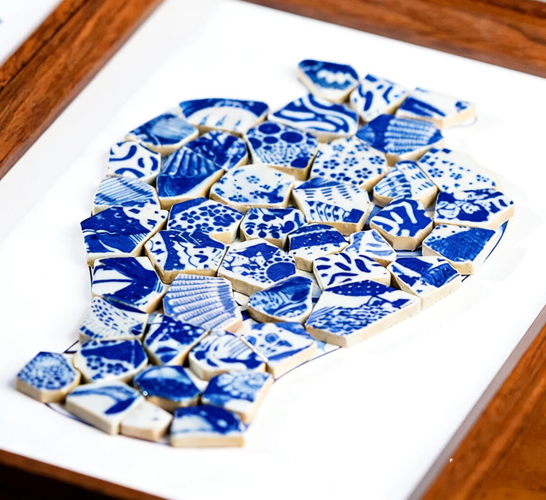 D01: Intangible Cultural Heritage: Jingdezhen Blue and White Porcelain Painting DIY Experience ( Duration 2 hours, 10 years old above)